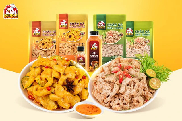 Chân gà ăn liền Kuku đạt chứng nhận an toàn vệ sinh thực phẩm